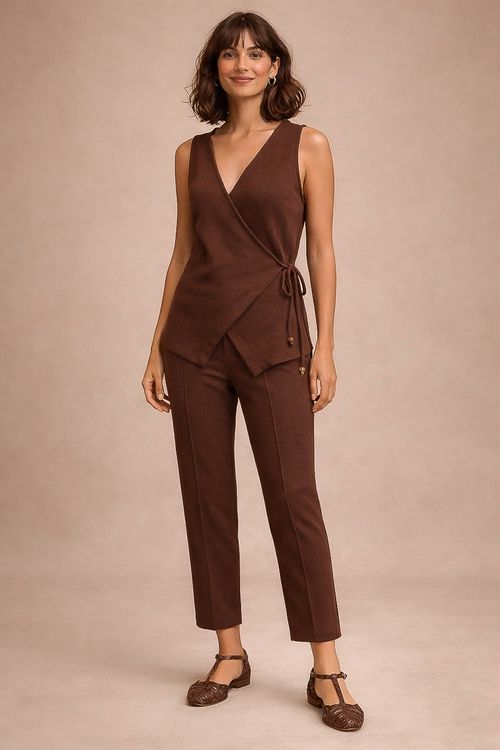 Blusa heritage transpassada